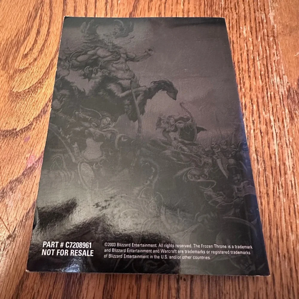 Blizzard Warcraft III Official Battle Chest Guides & Game Manual Set PC